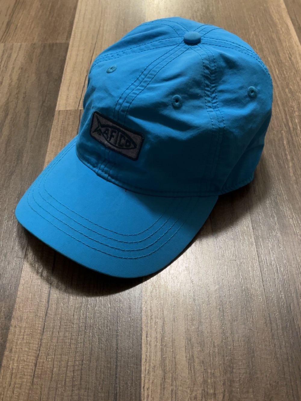 AFTCO Fishing Mens Blue Hat Cap